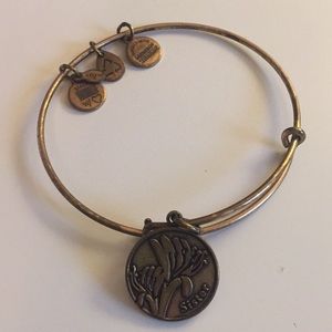 Alex and Ani brass sister bracelet